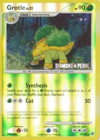 Grotle (49/130) [Burger King Promos: 2008 Collection] | Total Play