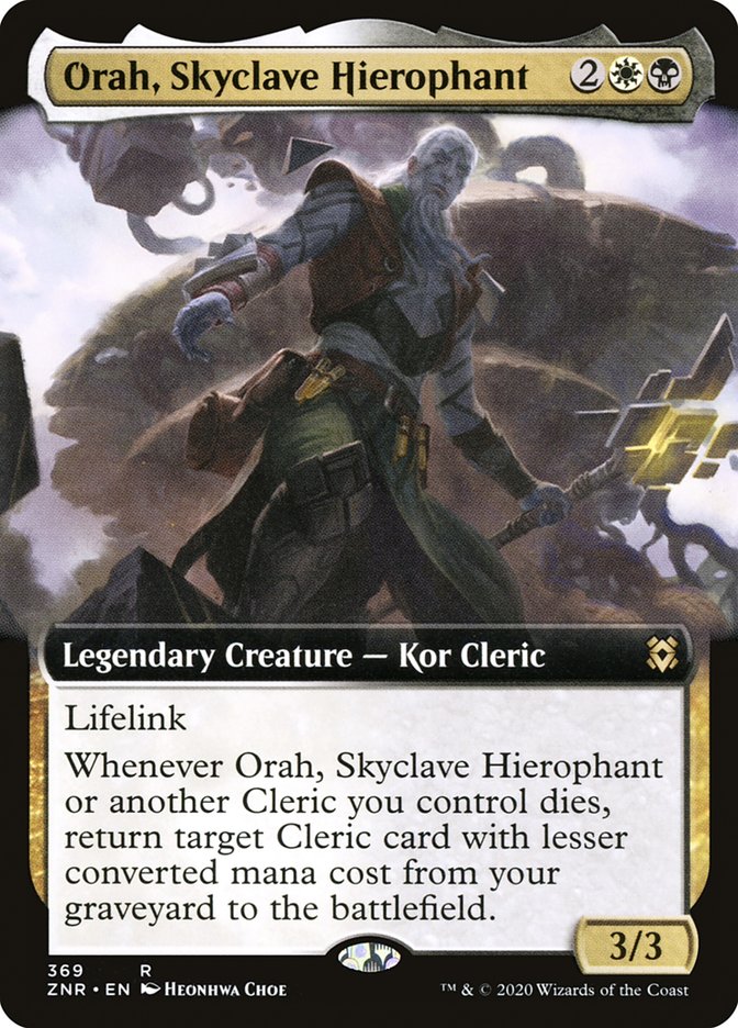 Orah, Skyclave Hierophant (Extended Art) [Zendikar Rising] | Total Play