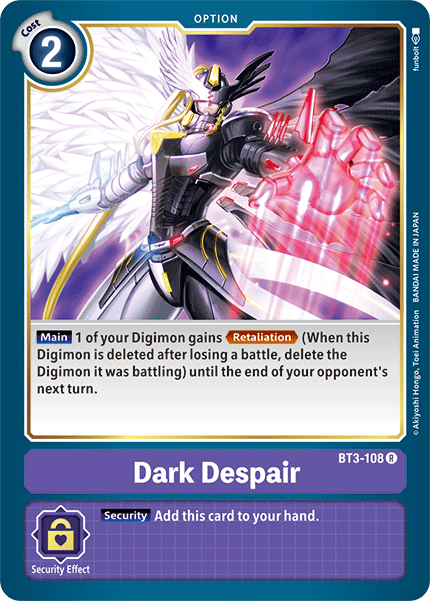 Dark Despair [BT3-108] [Release Special Booster Ver.1.5] | Total Play