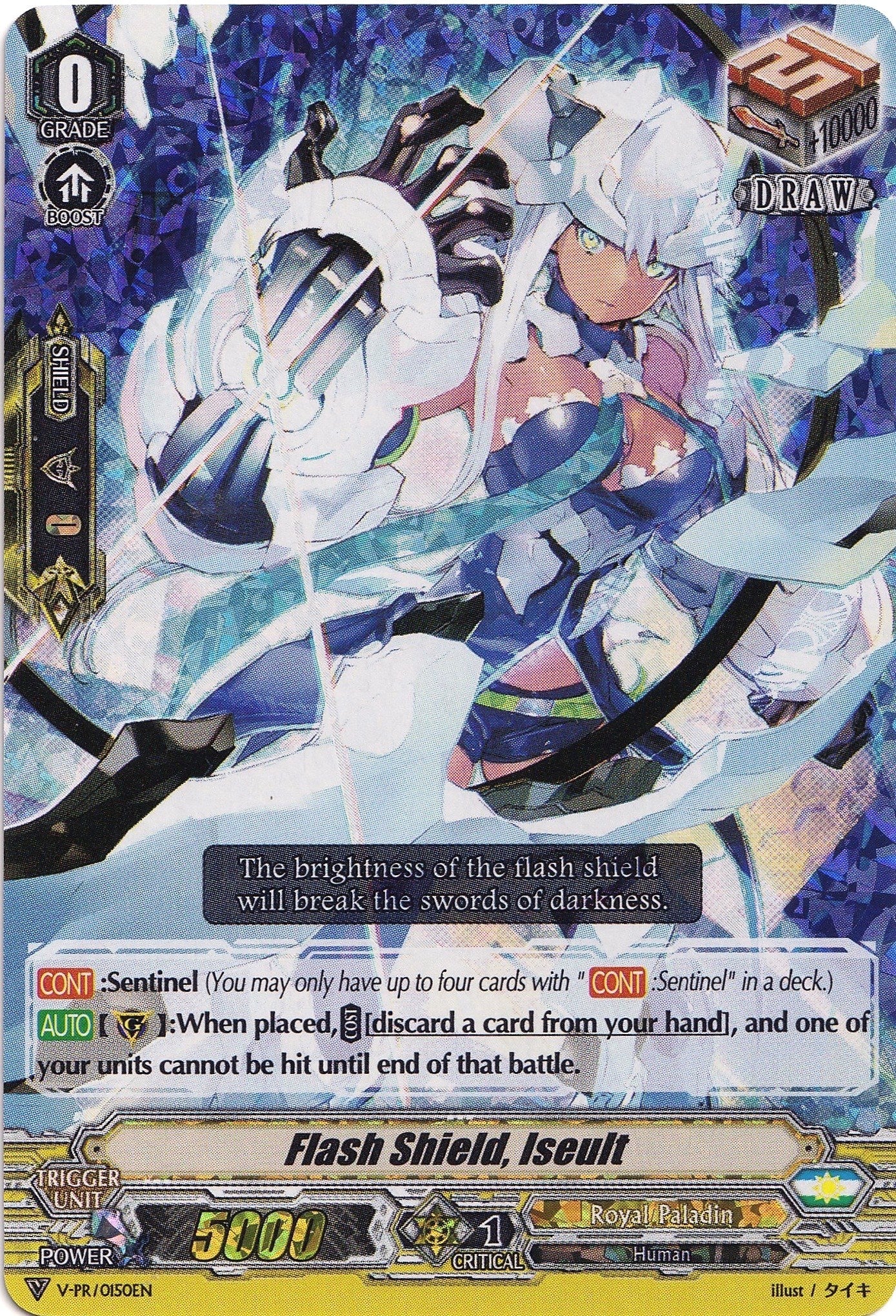 Flash Shield, Iseult (V-PR/0150EN) [V Promo Cards] | Total Play