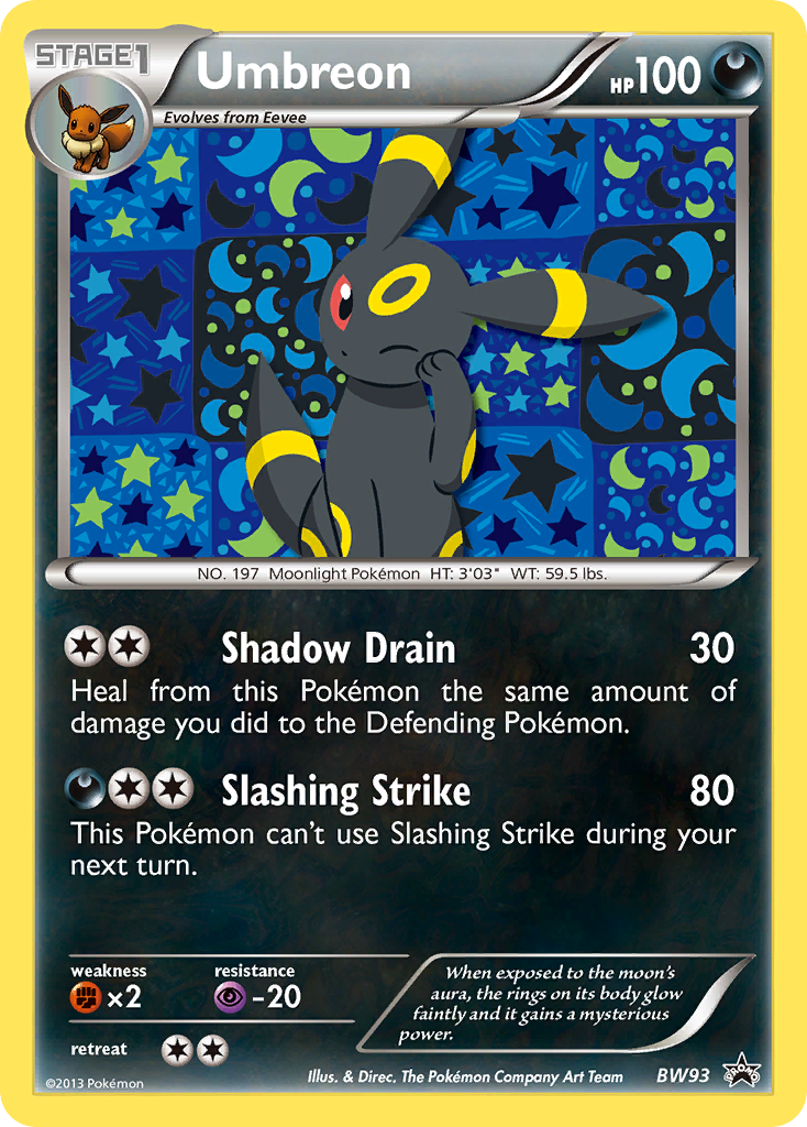 Umbreon (BW93) [Black & White: Black Star Promos] | Total Play