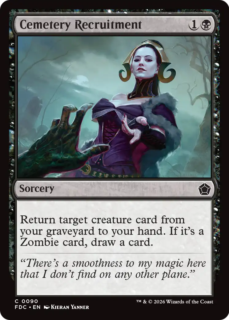 Cemetery Recruitment [Foundations Commander] | Total Play