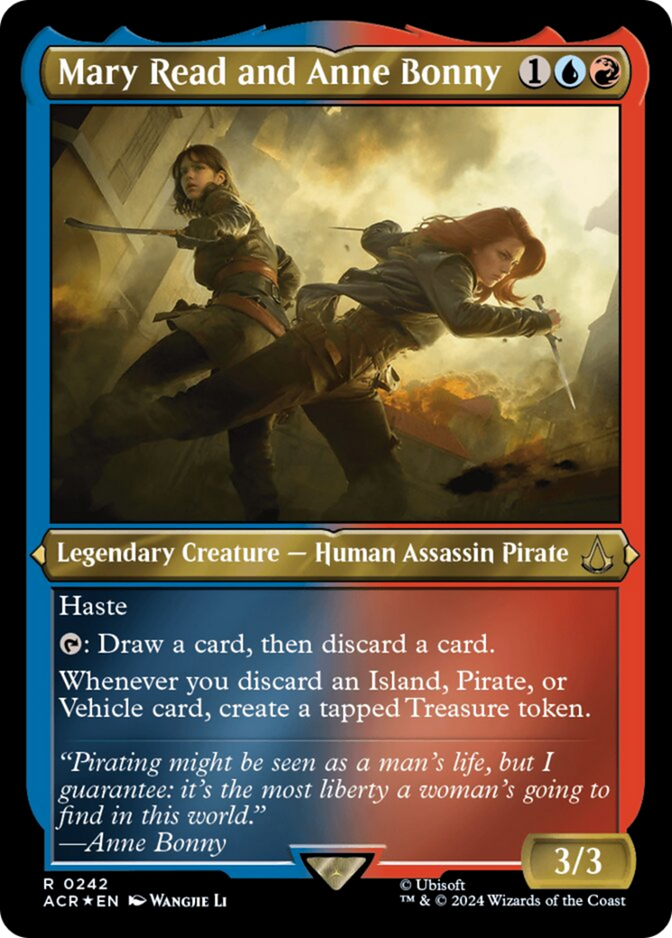 Mary Read and Anne Bonny (Foil Etched) [Assassin's Creed] | Total Play