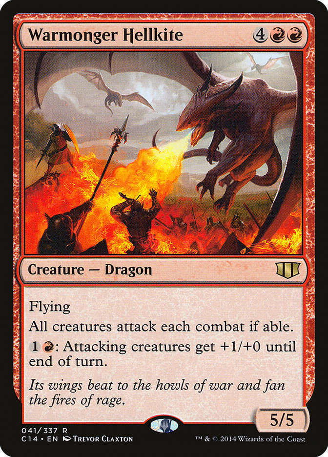Warmonger Hellkite [Commander 2014] | Total Play