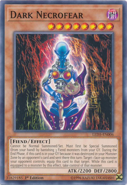 Dark Necrofear [LED5-EN006] Common | Total Play