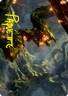 Forest Art Card (Gold-Stamped Signature) [Strixhaven: School of Mages Art Series] | Total Play