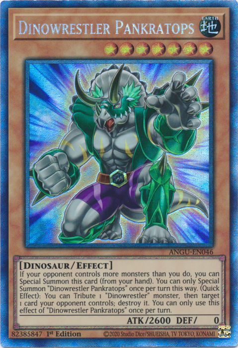 Dinowrestler Pankratops (Collector's Rare) [ANGU-EN046] Collector's Rare | Total Play