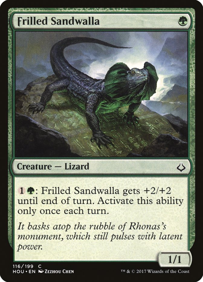 Frilled Sandwalla [Hour of Devastation] | Total Play