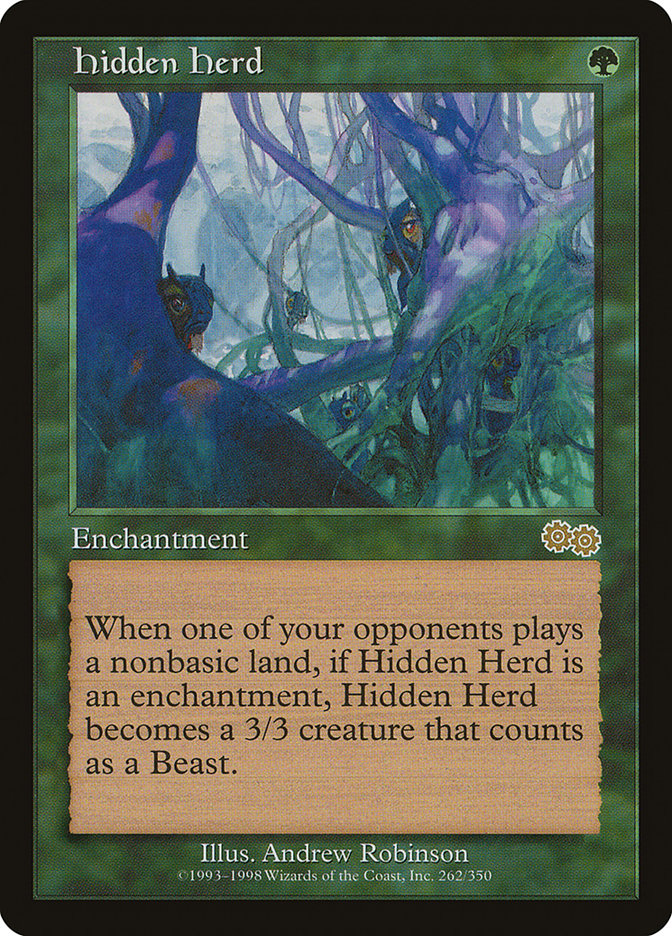 Hidden Herd [Urza's Saga] | Total Play