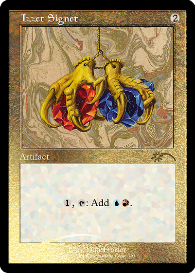 Izzet Signet (Retro) (Foil Etched) [Secret Lair Drop Series] | Total Play