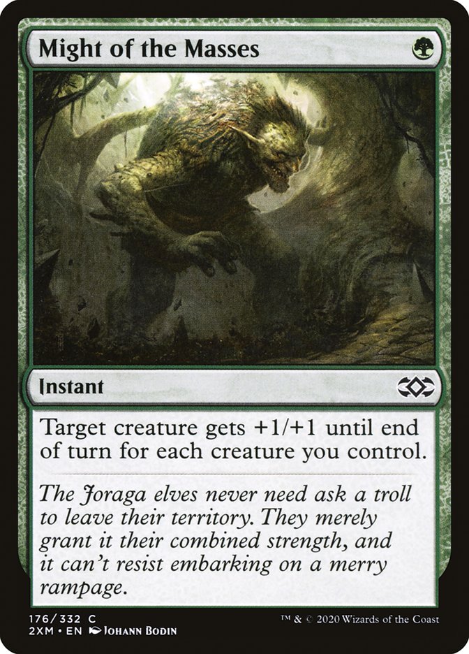 Might of the Masses [Double Masters] | Total Play