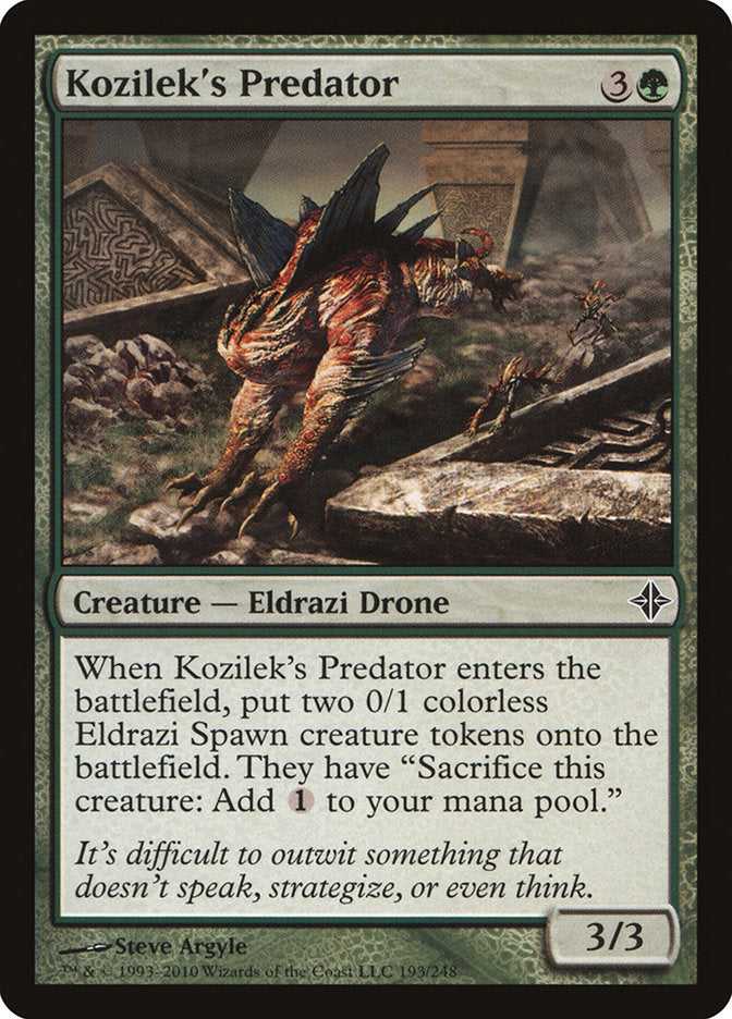 Kozilek's Predator [Rise of the Eldrazi] | Total Play