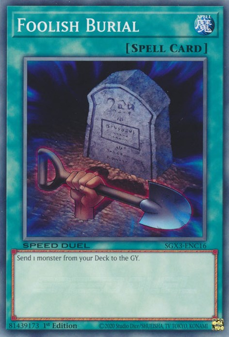 Foolish Burial [SGX3-ENC16] Common | Total Play