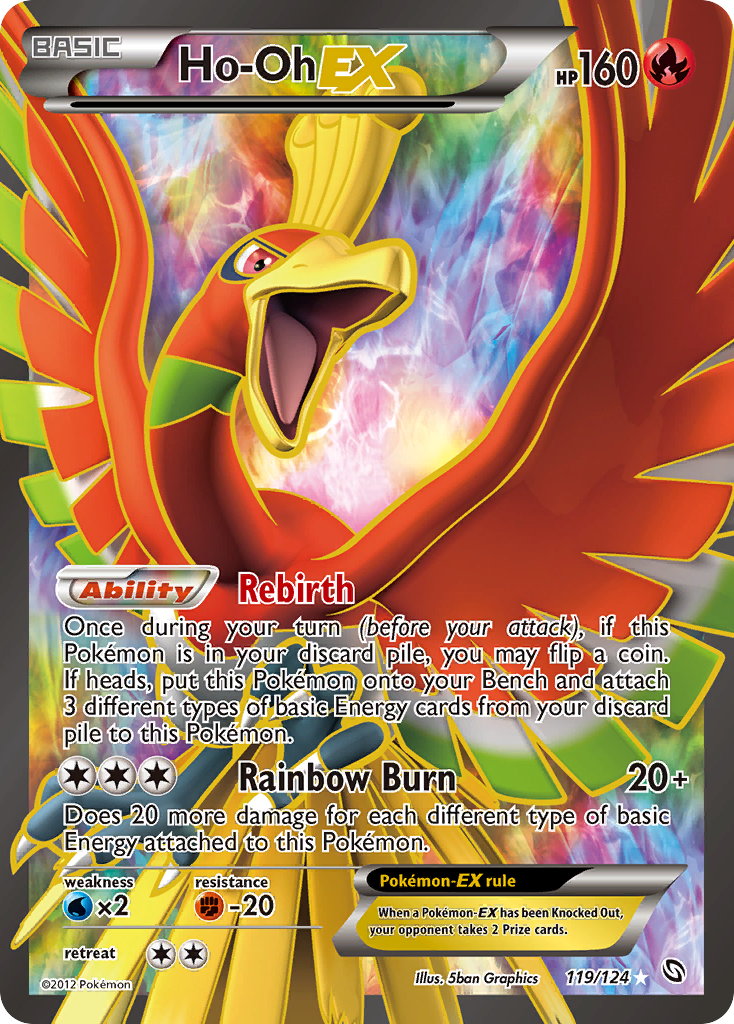 Ho-Oh EX (119/124) [Black & White: Dragons Exalted] | Total Play
