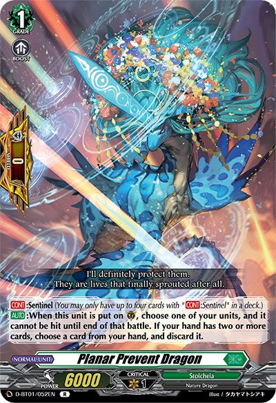 Planar Prevent Dragon (D-BT01/052EN) [Genesis of the Five Greats] | Total Play