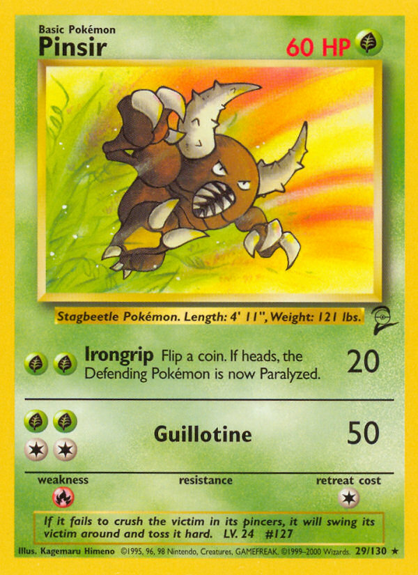Pinsir (29/130) [Base Set 2] | Total Play