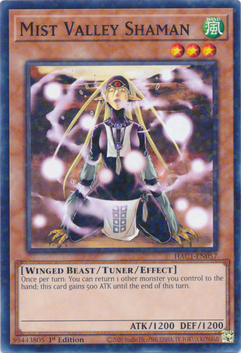 Mist Valley Shaman (Duel Terminal) [HAC1-EN057] Common | Total Play