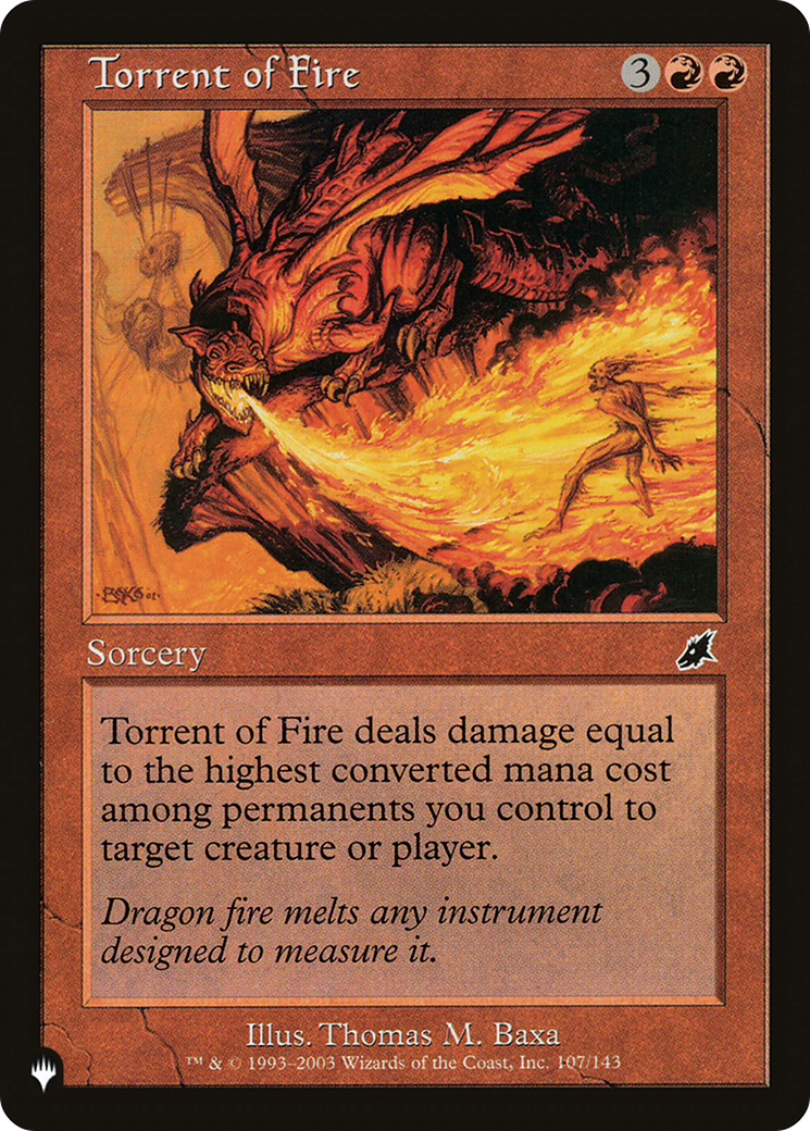 Torrent of Fire [The List] | Total Play