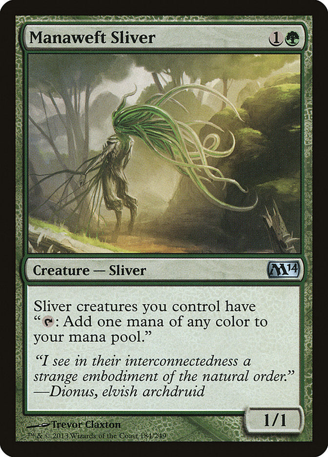 Manaweft Sliver [Magic 2014] | Total Play