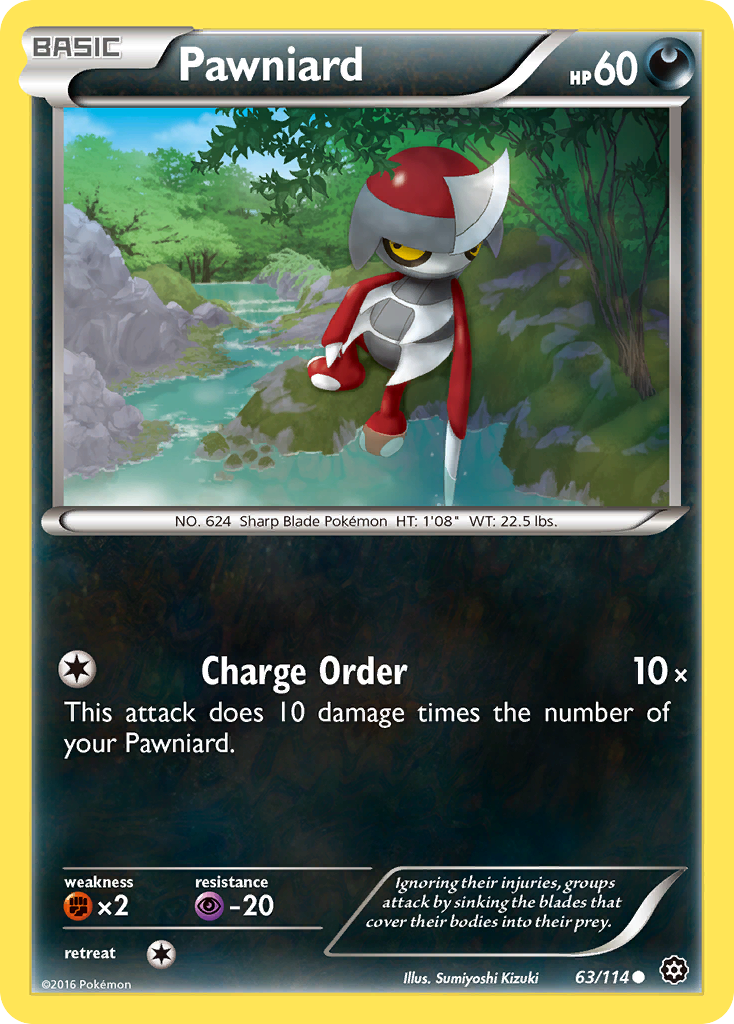 Pawniard (63/114) [XY: Steam Siege] | Total Play
