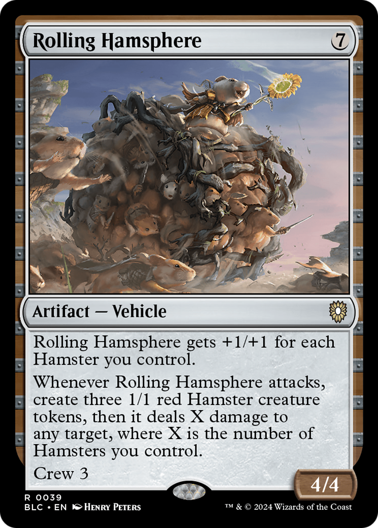 Rolling Hamsphere [Bloomburrow Commander] | Total Play
