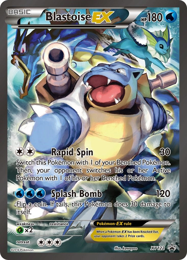 Blastoise EX (XY122) (Jumbo Card) [XY: Black Star Promos] | Total Play