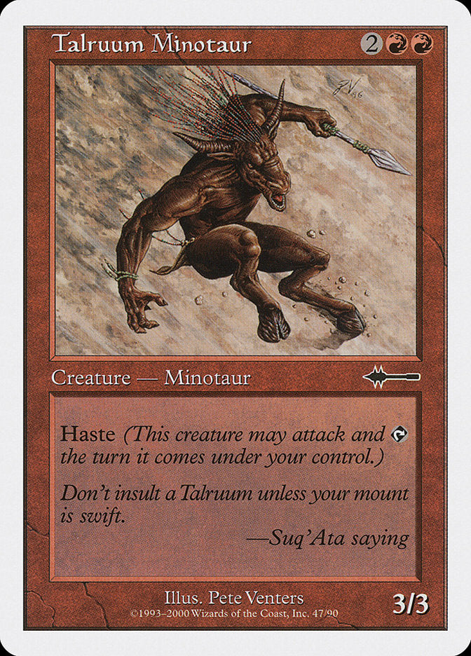 Talruum Minotaur [Beatdown] | Total Play