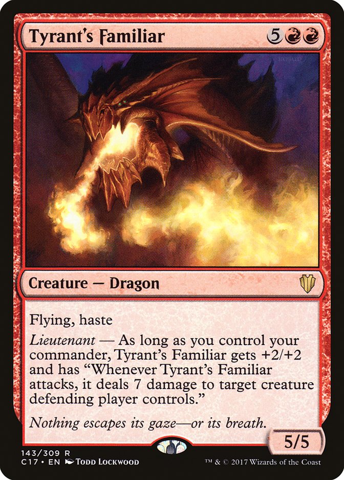 Tyrant's Familiar [Commander 2017] | Total Play
