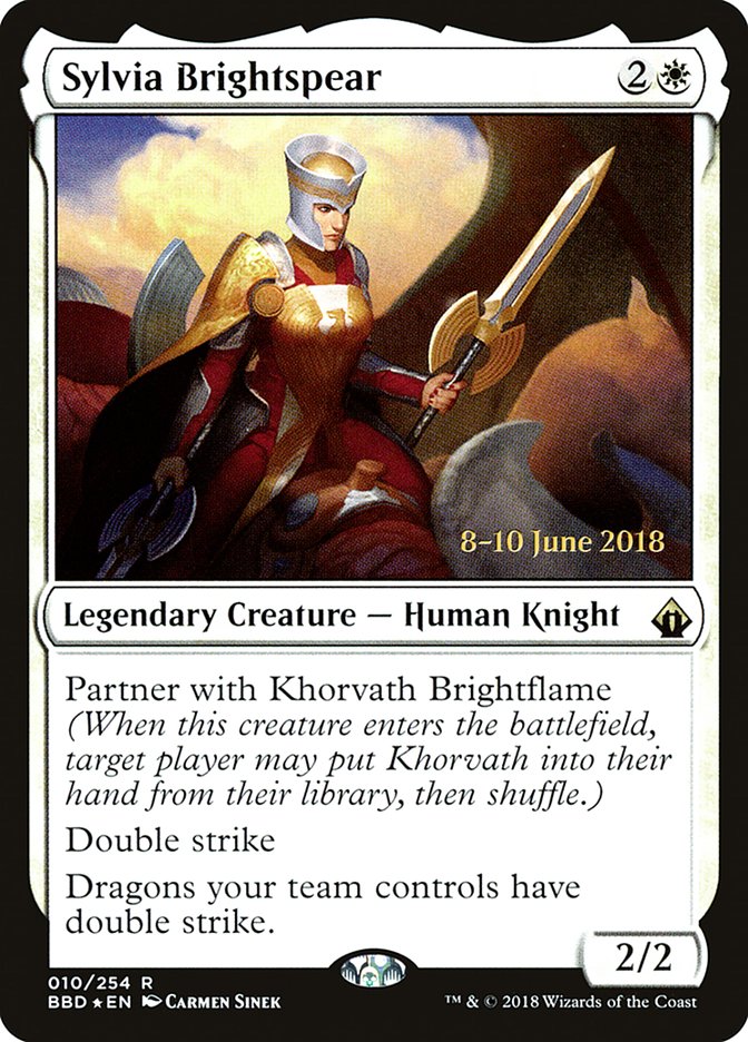 Sylvia Brightspear [Battlebond Prerelease Promos] | Total Play