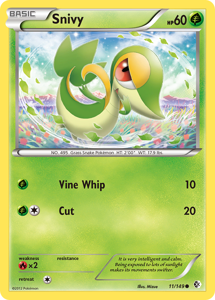 Snivy (11/149) [Black & White: Boundaries Crossed] | Total Play