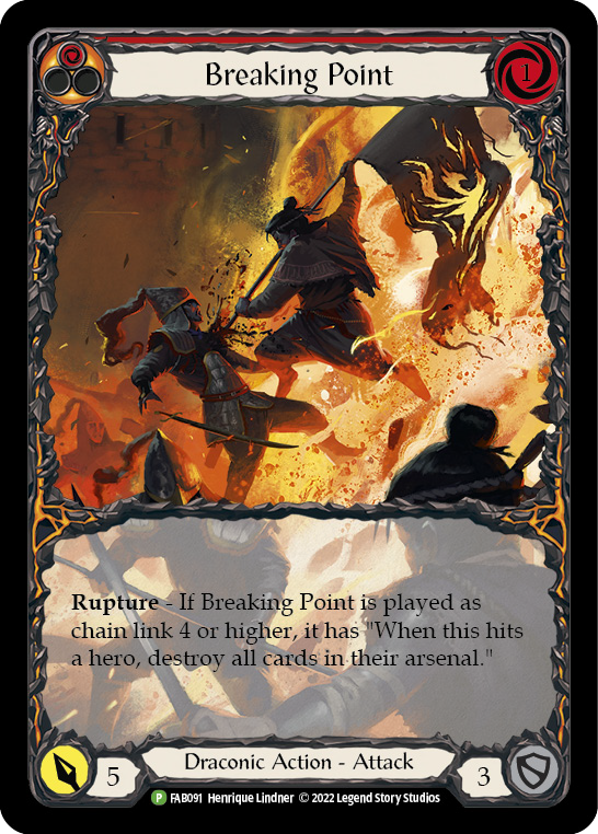 Breaking Point (Extended Art) [FAB091] (Promo)  Rainbow Foil | Total Play