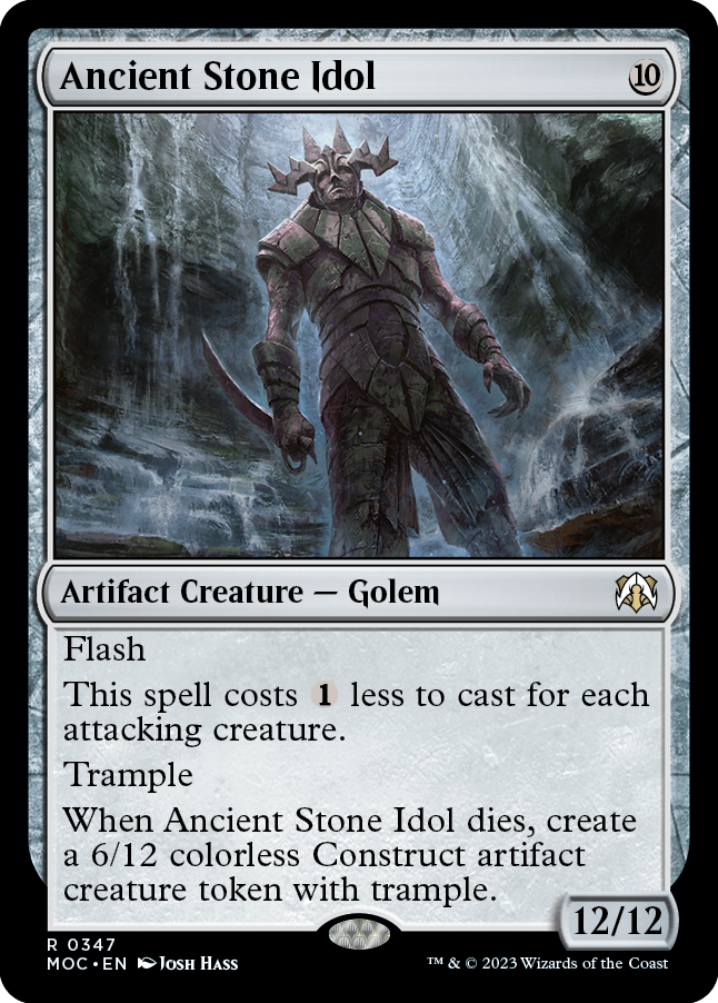 Ancient Stone Idol [March of the Machine Commander] | Total Play