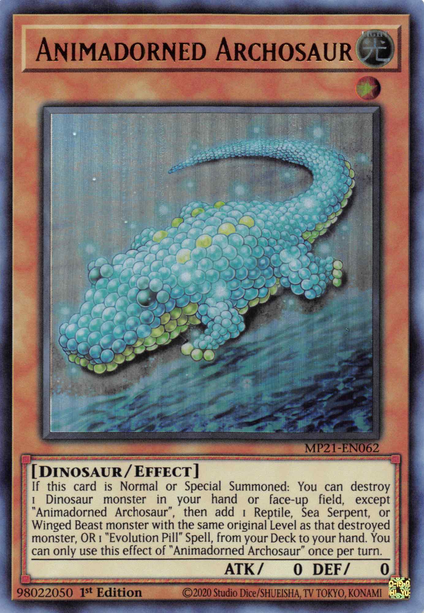 Animadorned Archosaur [MP21-EN062] Ultra Rare | Total Play