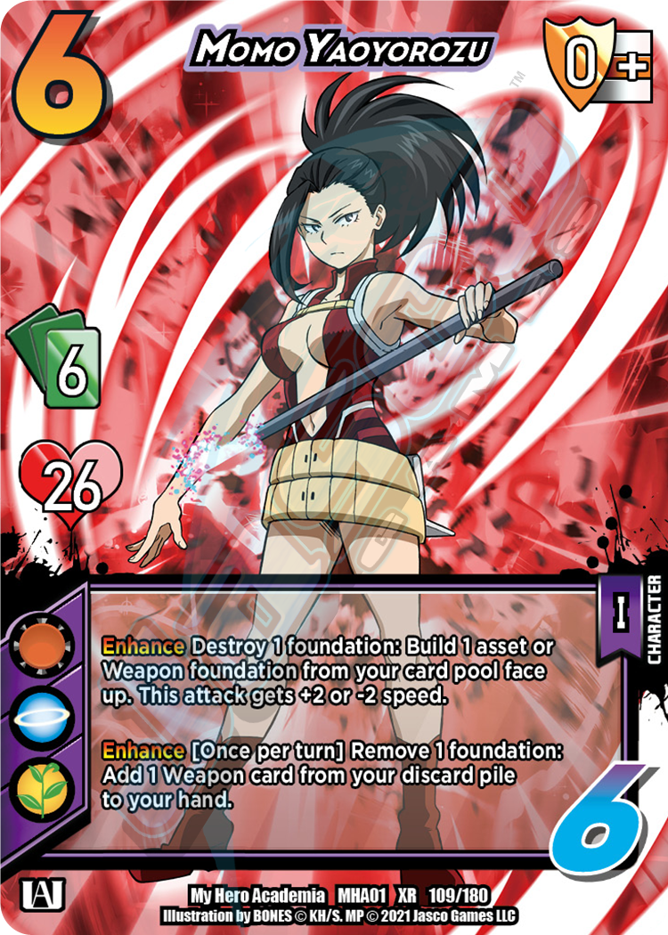 Momo Yaoyorozu [Series 1 XR Unlimited] | Total Play