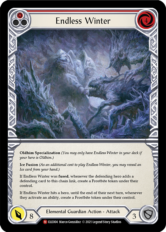 Endless Winter [ELE004] (Tales of Aria)  1st Edition Normal | Total Play