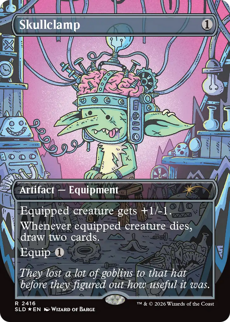 Skullclamp (2416) [Secret Lair Drop Series] | Total Play