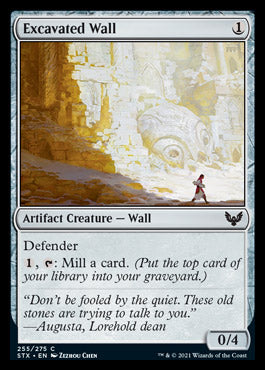 Excavated Wall [Strixhaven: School of Mages] | Total Play