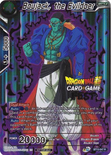 Boujack, the Evildoer (Card Game Fest 2022) (BT13-047) [Tournament Promotion Cards] | Total Play