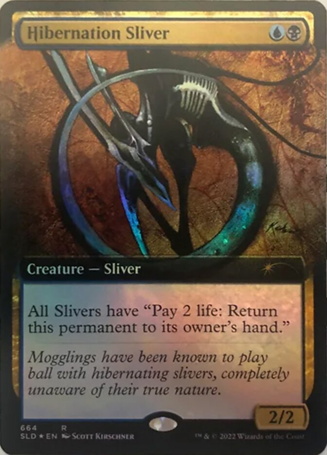 Hibernation Sliver (Extended Art) [Secret Lair Drop Promos] | Total Play