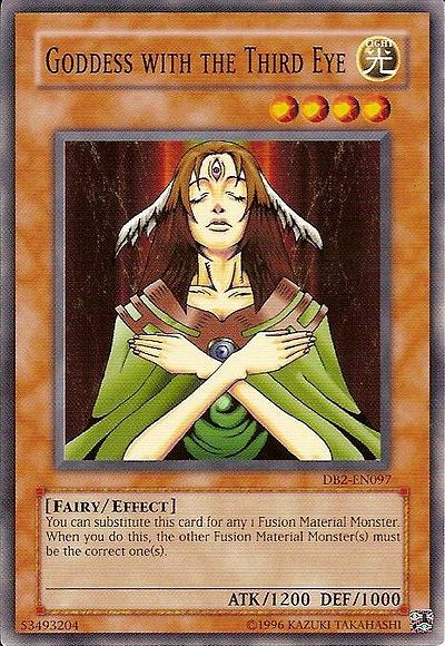 Goddess with the Third Eye [DB2-EN097] Common | Total Play