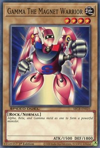 Gamma The Magnet Warrior [SBCB-EN025] Common | Total Play