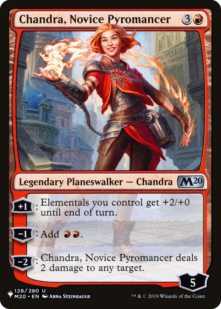 Chandra, Novice Pyromancer [The List] | Total Play