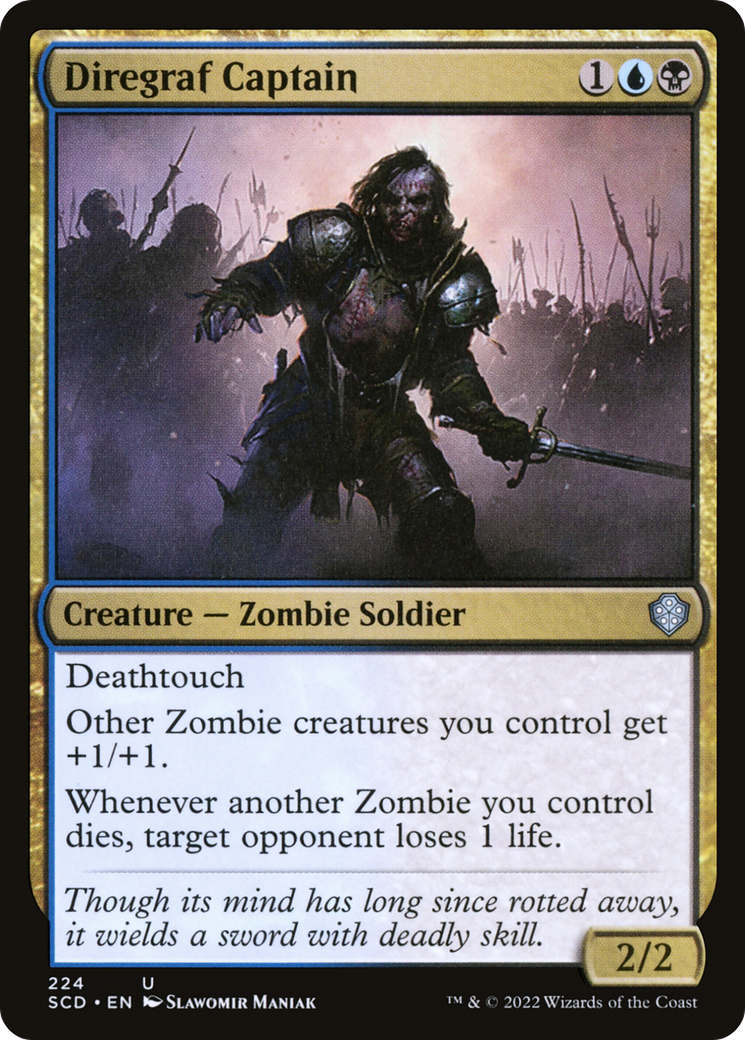 Diregraf Captain [Starter Commander Decks] | Total Play