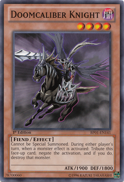 Doomcaliber Knight [BP01-EN141] Common | Total Play