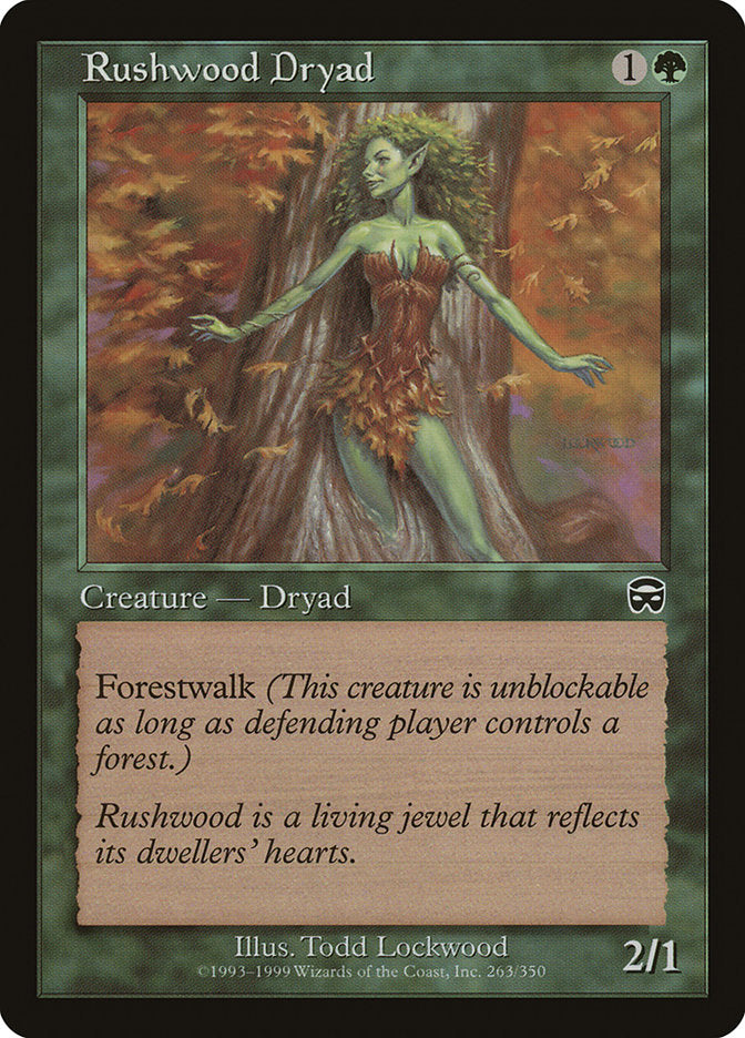 Rushwood Dryad [Mercadian Masques] | Total Play