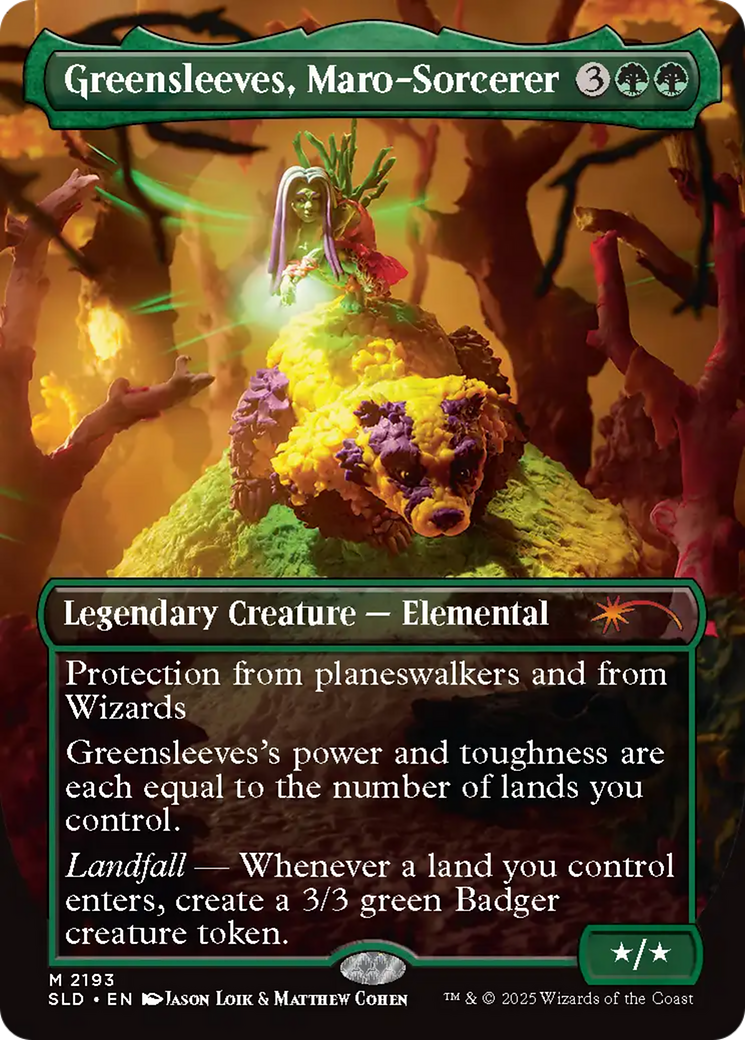 Greensleeves, Maro-Sorcerer (Rainbow Foil) [Secret Lair Drop Series] | Total Play