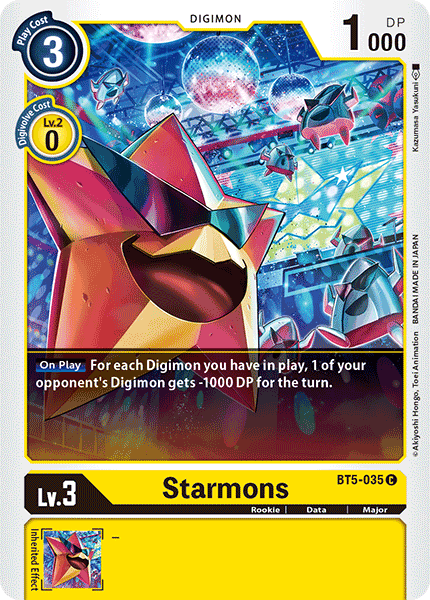 Starmons [BT5-035] [Battle of Omni] | Total Play