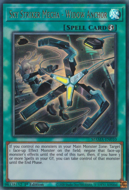 Sky Striker Mecha - Widow Anchor [MAMA-EN010] Ultra Rare | Total Play