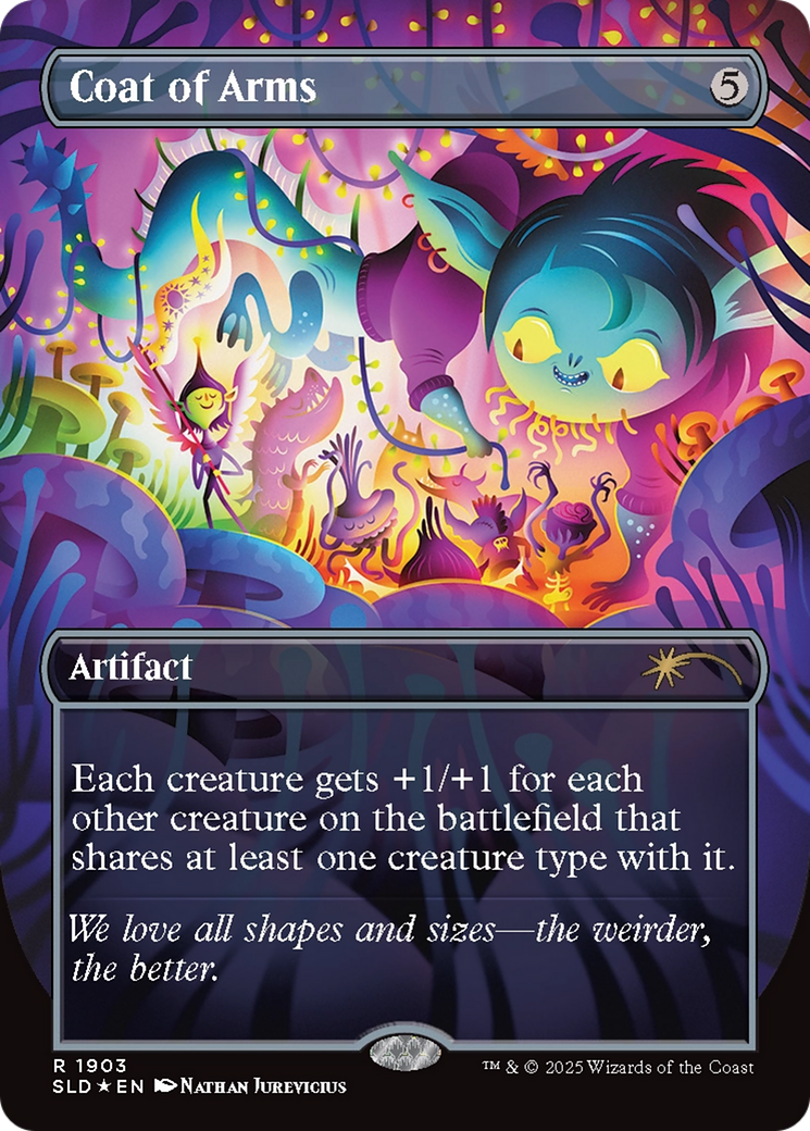Coat of Arms (Double Rainbow Foil) [Secret Lair Drop Series] | Total Play