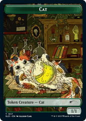 Dog // Cat Double-Sided Token [Secret Lair Commander Deck: Raining Cats and Dogs Tokens] | Total Play